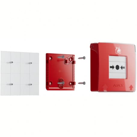 Bouton poussoir mural sans fil Ajax ManualCallPoint (Red) pour déclenchement alarme incendie thumbnail 5