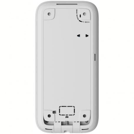 Clavier sans fil blanc avec écran tactile Ajax KeyPad TouchScreen Jeweller avec lecteur badge et authentification smartphone thumbnail 3