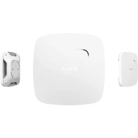 Détecteur d'incendie sans fil blanc avec capteur de température Ajax FireProtect Jeweller pour alarme Ajax thumbnail 2