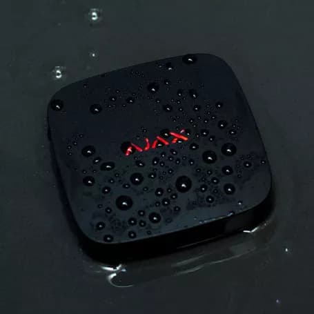Détecteur de fuite d'eau sans fil Ajax LeaksProtect noir portée 1300 mètres thumbnail 3