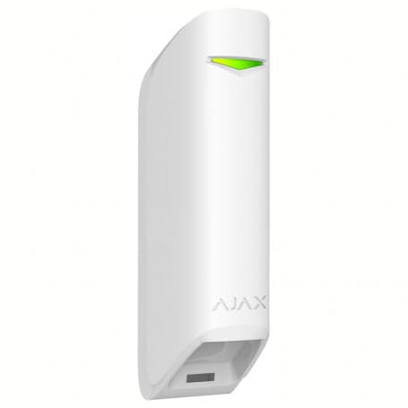 Détecteur de mouvement rideau sans fil hors animaux Ajax MotionProtect Curtain Jeweller blanc pour alarme Ajax Hub thumbnail 2