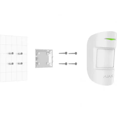 Détecteur de mouvement sans fil haute immunité animaux Ajax MotionProtect Plus Jeweller blanc pour alarme Ajax thumbnail 3