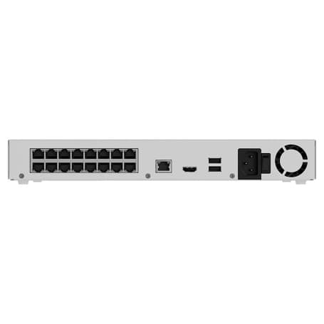 NVR PoE 4K Ajax NVR H2D16PAC (16-ch) White 16 ports PoE 160W thumbnail 3
