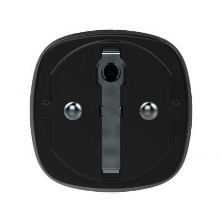 Prise intelligente connectée sans fil noire Ajax Socket (type F) Jeweller pour alarme sans fil Ajax thumbnail 4