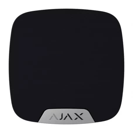 Sirène intérieure sans fil noire 100 décibels Ajax HomeSiren Jeweller pour alarme Ajax thumbnail 2