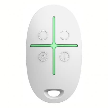 Télécommande porte-clé blanc Ajax SpaceControl pour alarme sans fil Ajax — AJAX image 1