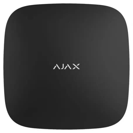 Centrale d'alarme sans fil Ajax HUB 2 (4G) Jeweller noire 100 dispositifs — AJAX image 1