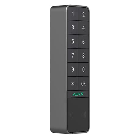 Clavier extérieur sans fil Ajax KeyPad Outdoor Jeweller Graphite — AJAX image 1