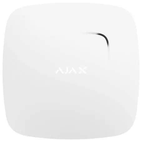 Détecteur d'incendie sans fil blanc avec capteur de température Ajax FireProtect Jeweller pour alarme Ajax — AJAX image 1