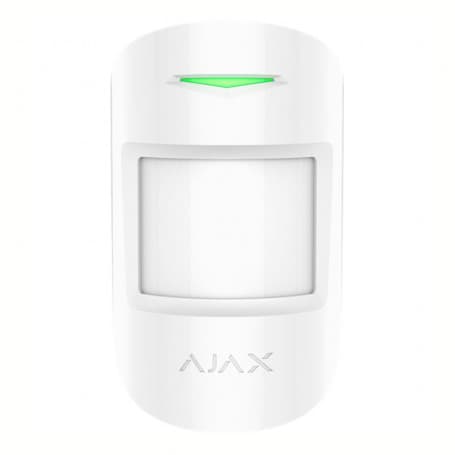Détecteur de mouvement sans fil hors animaux Ajax MotionProtect Jeweller blanc pour alarme Ajax