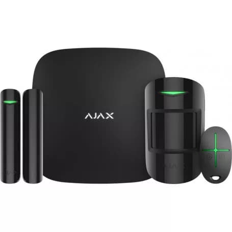 Kit alarme maison sans fil Ajax StarterKit Jeweller noir jusqu'à 100 dispositifs — AJAX image 1