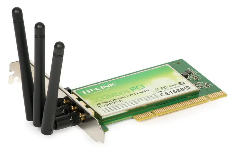 Adaptateur PCI Wi-Fi N 300Mbps TP-LINK TL-WN951N thumbnail 3