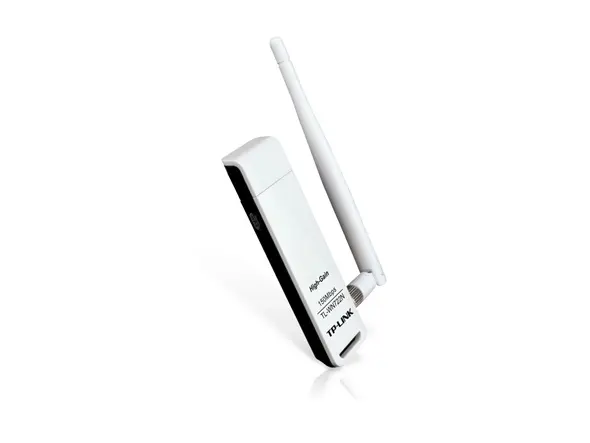 Adaptateur TP-link USB WiFi à gain élevé 150Mbps TL-WN722N thumbnail 2