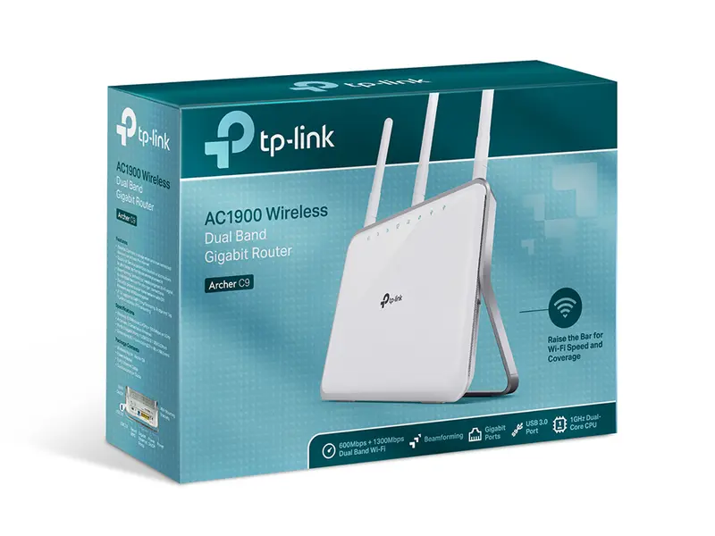 ARCHER-C9 – Routeur Gigabit WiFi bi-bande AC1900 Mbps