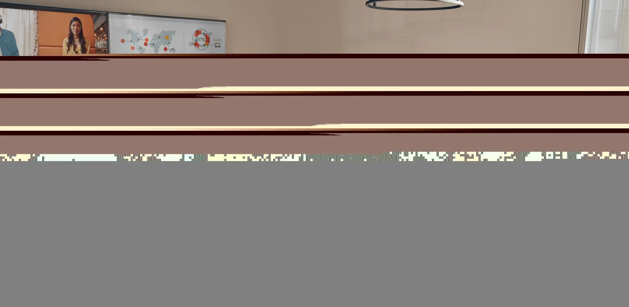 Barre vidéo Poly Studio X70 4K double caméra grande salle