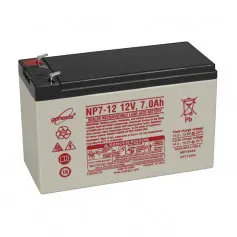 Batterie de secours 12v 7Ah Genesis EnerSys NP7-12 thumbnail 4