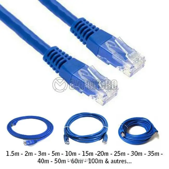 Câble réseau cat6 1m