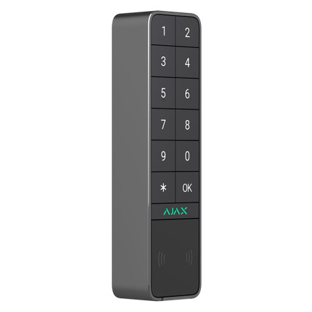 Clavier extérieur sans fil Ajax KeyPad Outdoor Jeweller Graphite