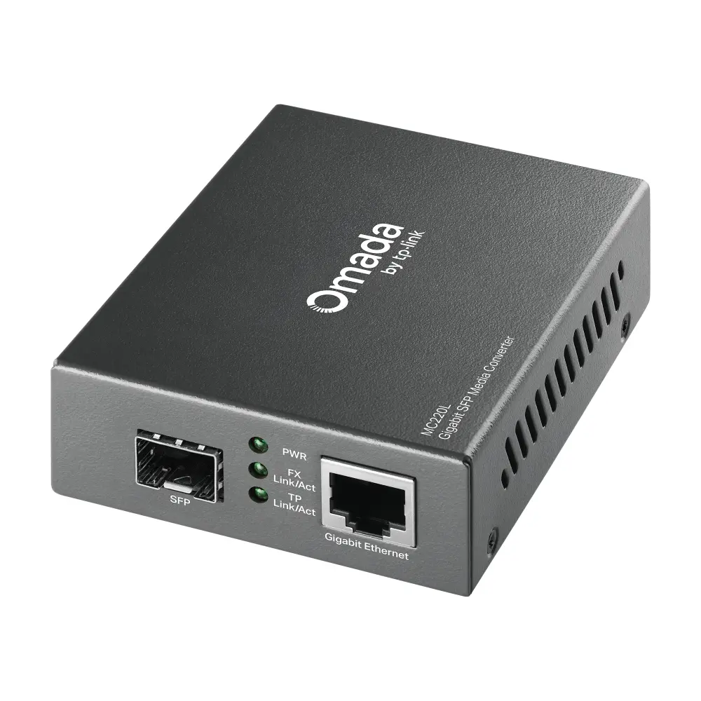 Convertisseur Fibre/Ethernet TP-Link MC220L Gigabit SFP