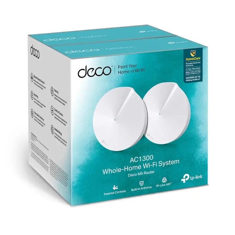Deco M5 (2-pack) Système Mesh WiFi AC1300 TP-Link thumbnail 4