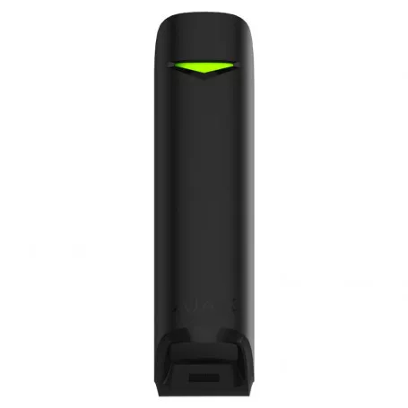 Détecteur de mouvement rideau sans fil hors animaux Ajax MotionProtect Curtain Jeweller noir pour alarme Ajax Hub