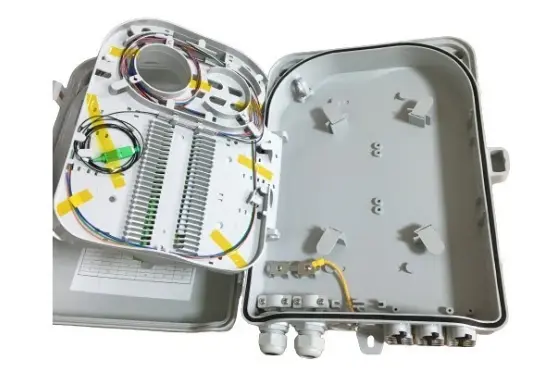 Fiber optic splitter distribution box 16-24 ports outdoor thumbnail 4