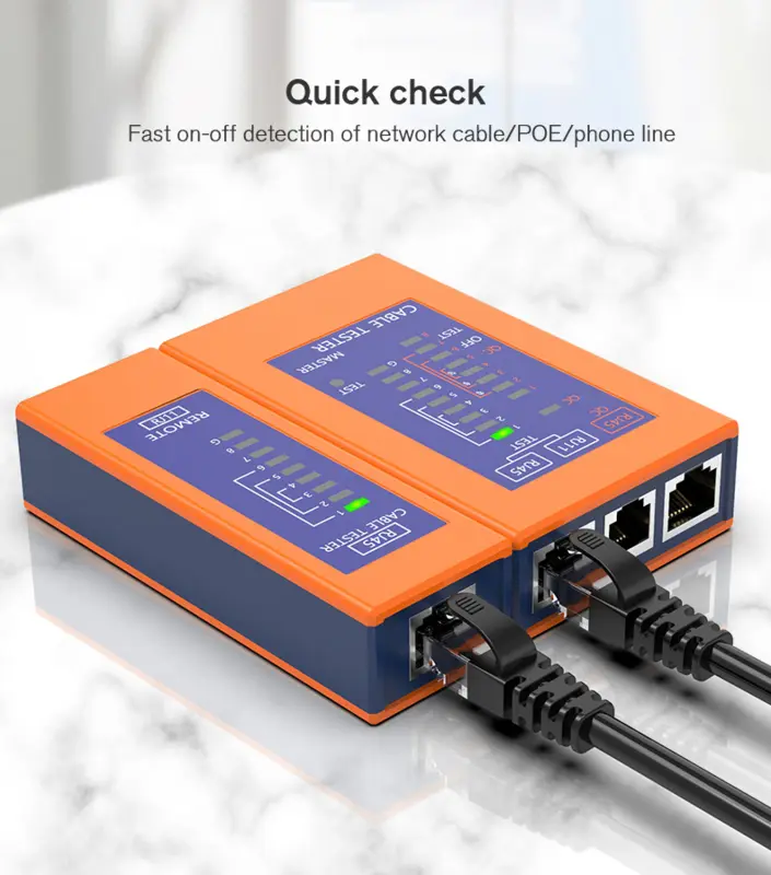 GY-QC45           RJ45 CABLE TESTER