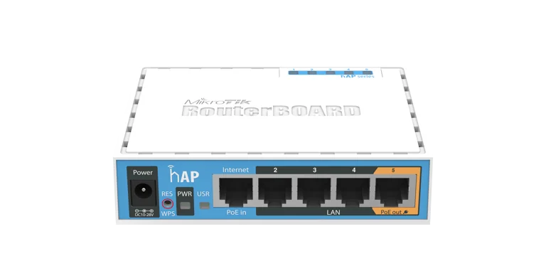Routeur WiFi Mikrotik hAP RB951Ui-2nD 5 ports 2.4GHz