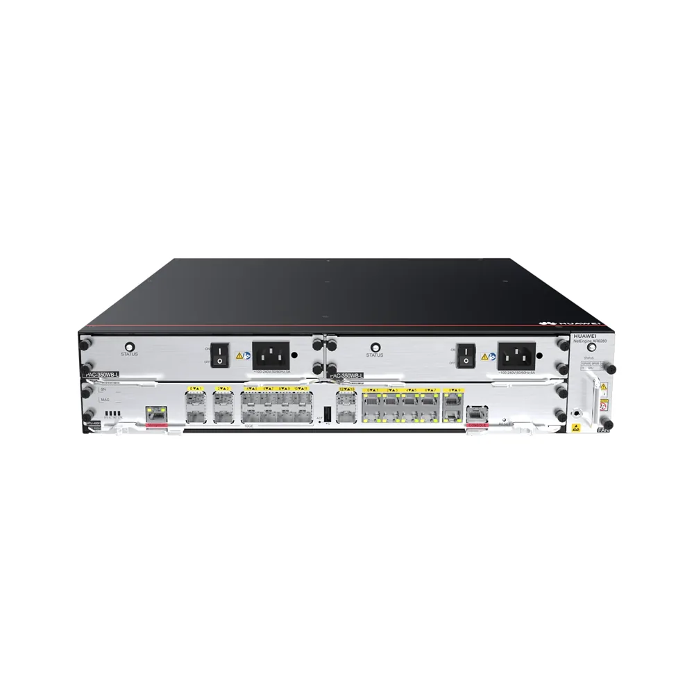 Routeur Huawei NetEngine AR6280 entreprise (châssis modulaire)
