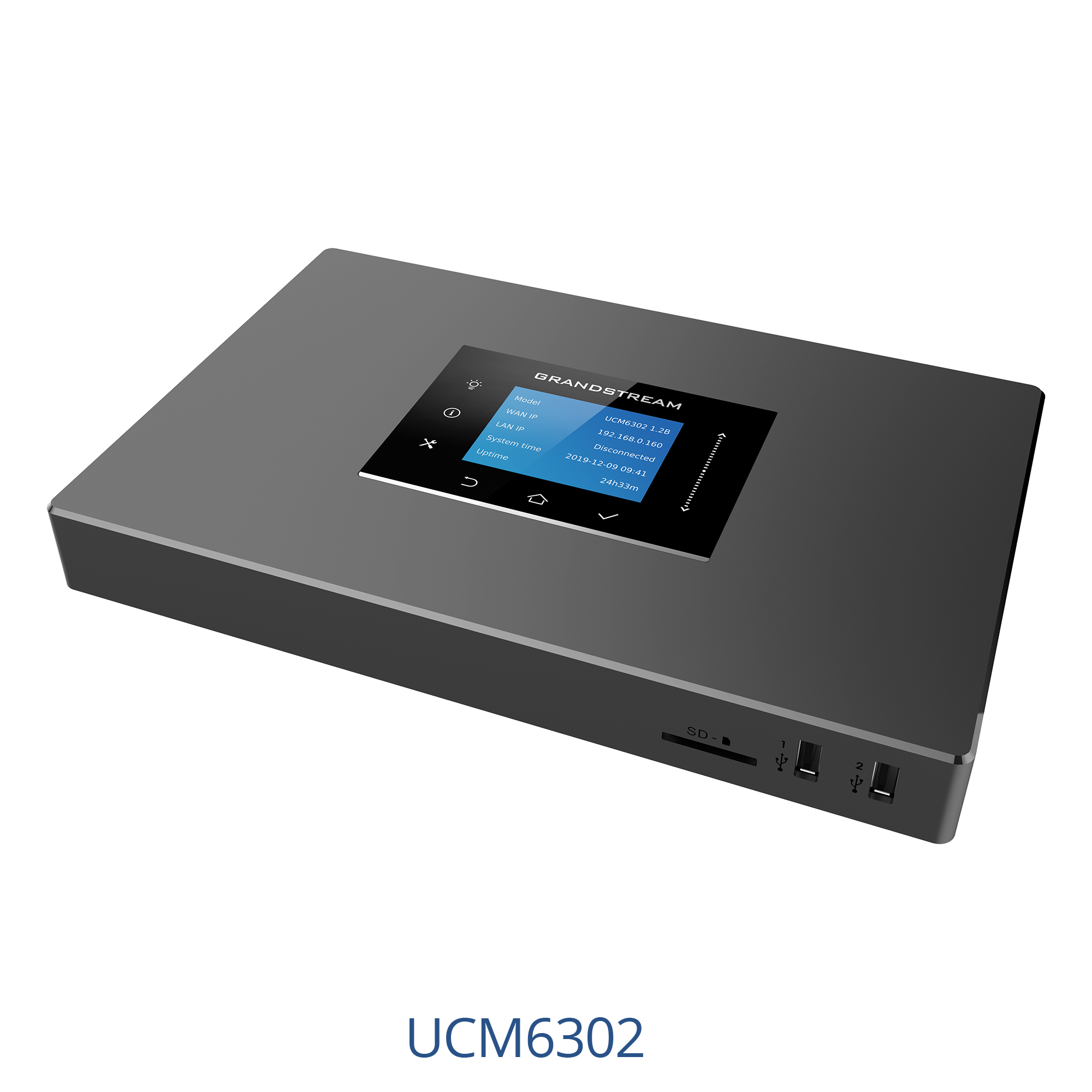 IPBX Grandstream UCM6302A 500 utilisateurs SIP Asterisk