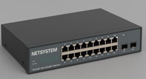 Switch NETSYSTEM PoE Gigabit 4/8/16/24 Ports avec SFP