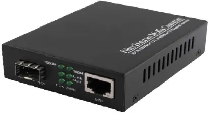 MEDIA CONVERTER 1SFP-to-1RJ45  10/100/1000M