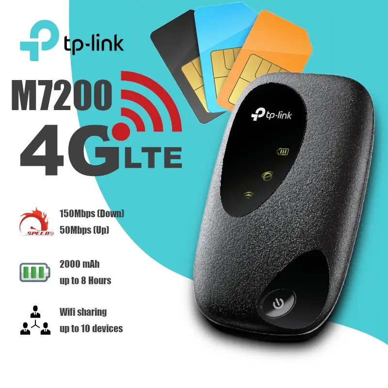 Modem 4G LTE TP-Link M7200 150 Mbps WiFi