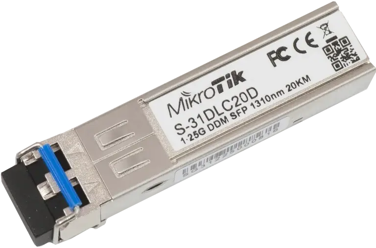 Module SFP Mikrotik S-21LC10D 1 Gbps Singlemode LC 20km