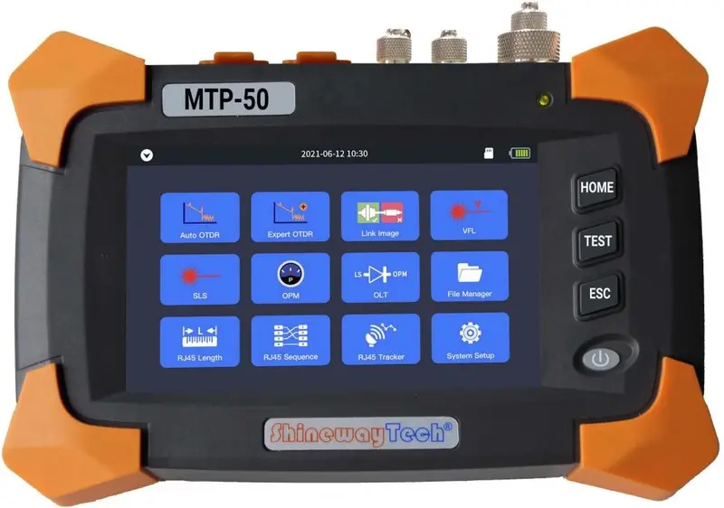 MTP-50  OTDR   testeur fiber et cuivre