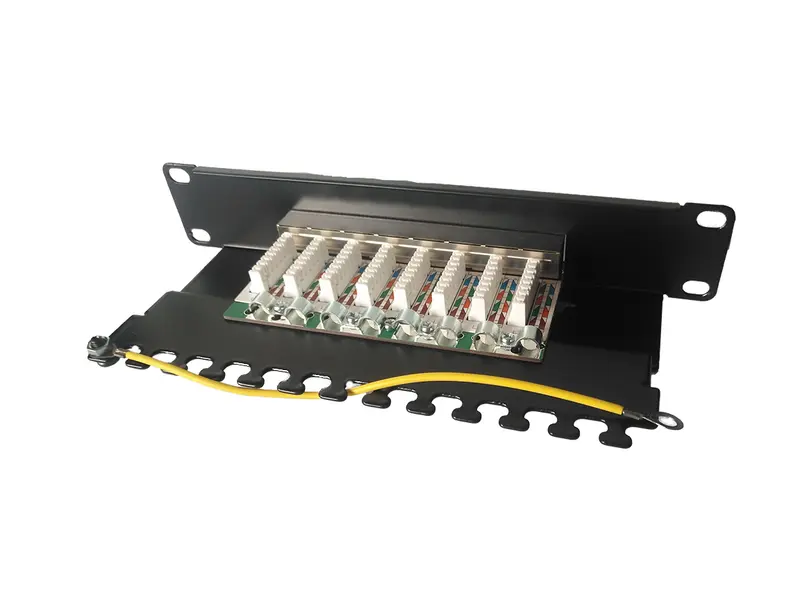 PAN08FTP6 10″ PANNEAU DE BRASSAGE 8 Ports thumbnail 2