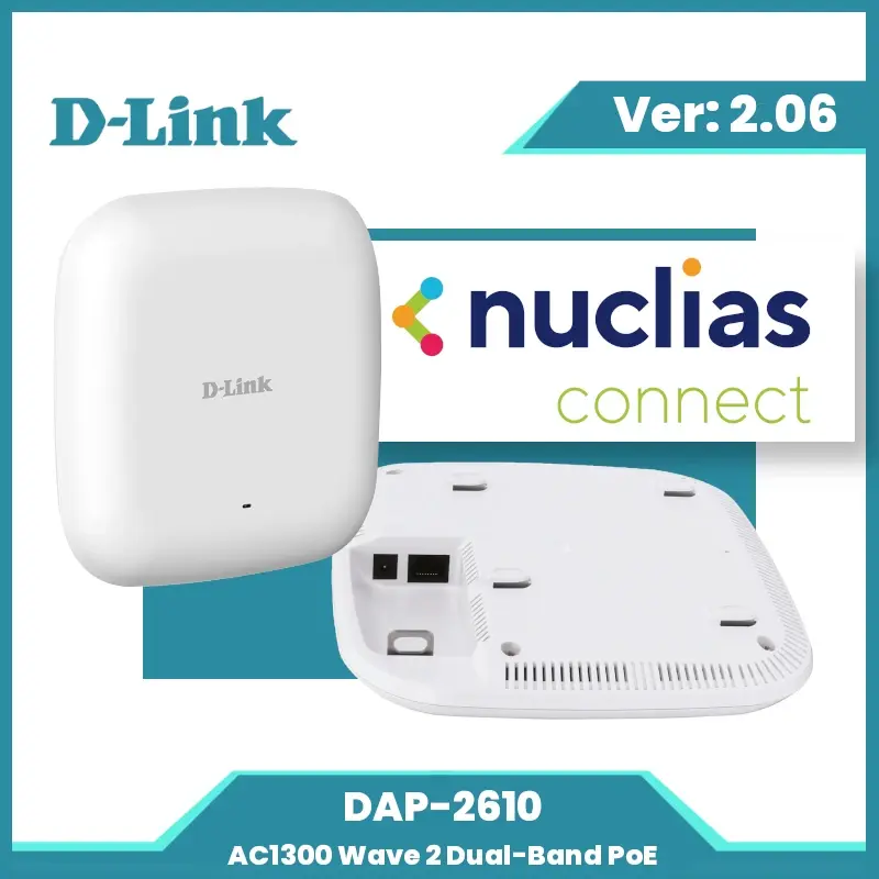Point d’accès D-Link DAP-2610 Wi-Fi AC1300 PoE