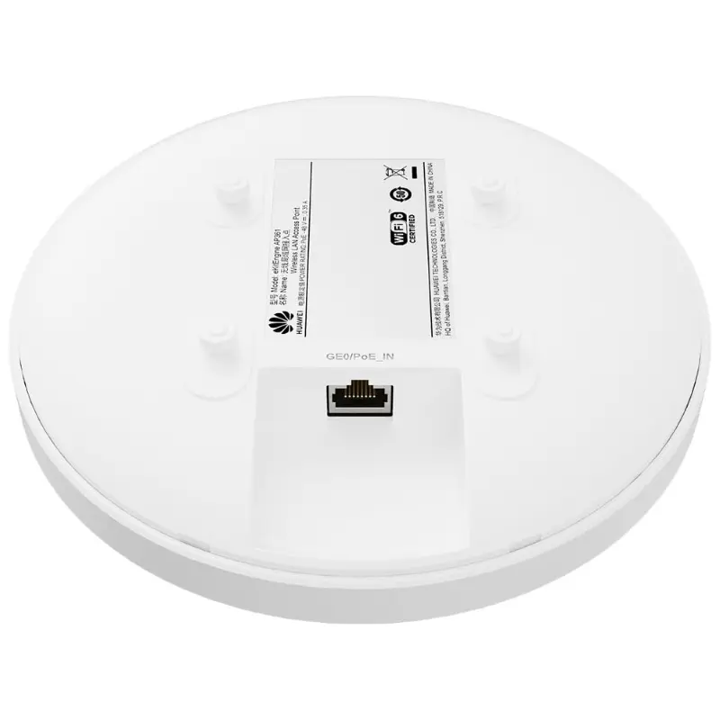 Point d’accès Huawei AP361 – Wi-Fi 6 – Dual-Bande – PoE thumbnail 2