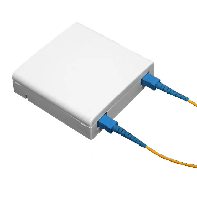 Prise murale fibre FTTH