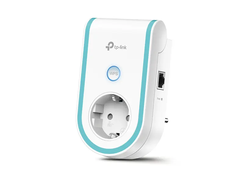 RE360 – Répéteur WiFi / Point d'accès WiFi 5 bi-bande (AC1200 Mbps) + prise gigogne + 1 port Ethernet Gigabit