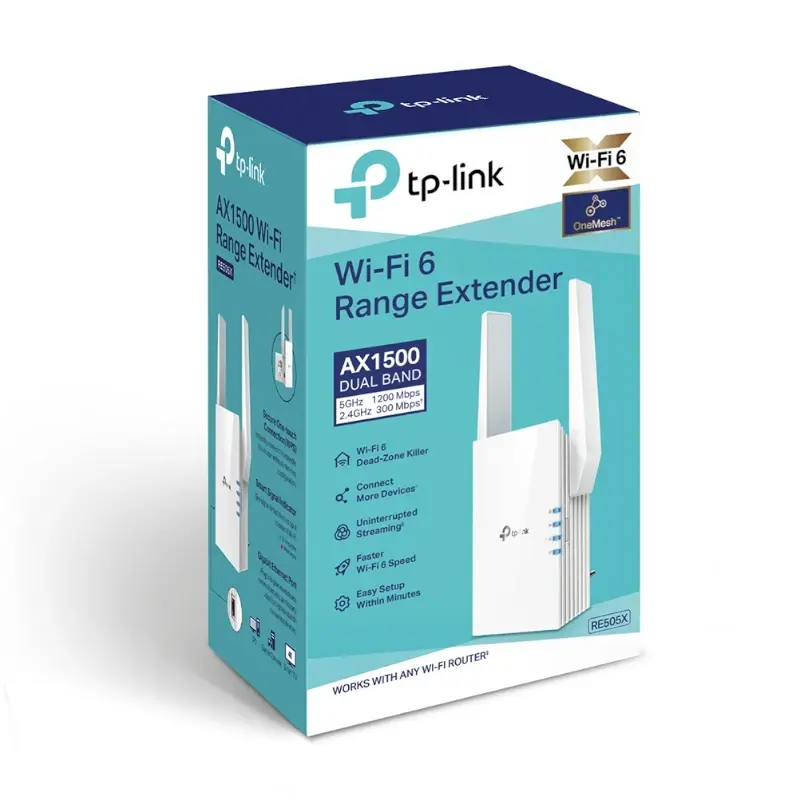 Répéteur TP-Link RE505X WiFi 6 AX1500 thumbnail 3