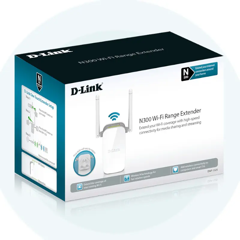 Répéteur Wi-Fi N300 D-Link DAP-1325 2 antennes externes thumbnail 3