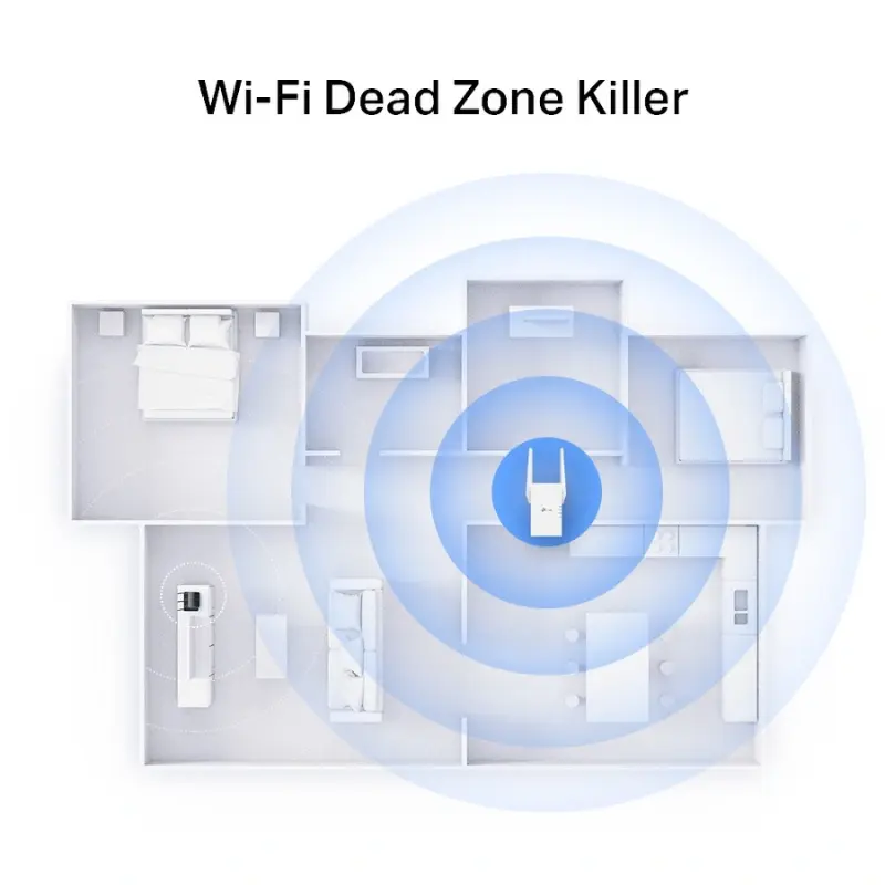 Répéteur WIFI TP‑Link RE705X- AX3000 thumbnail 3