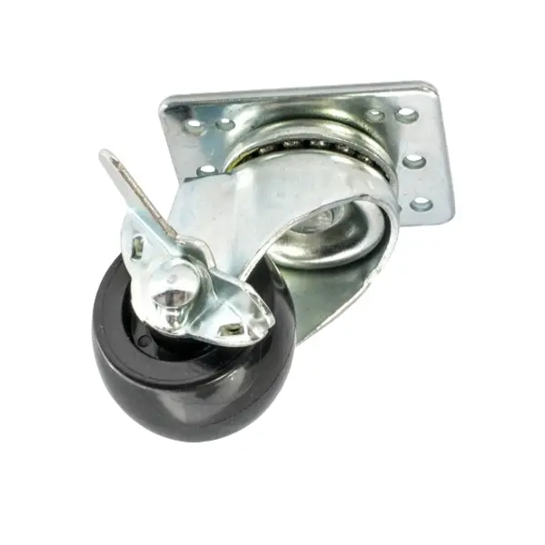 Roulette pivotante pour armoire
