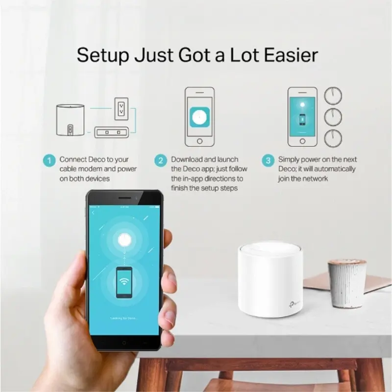 Routeur Mesh Wi-Fi 6 AX1800 Deco X20 (2-pack) thumbnail 3