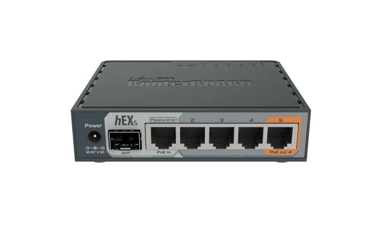 Routeur Mikrotik hEX S RB760iGS 5 ports Gigabit + SFP
