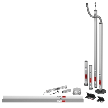 OptiLine 45 — Goulotte (Moulure) de Distribution PVC