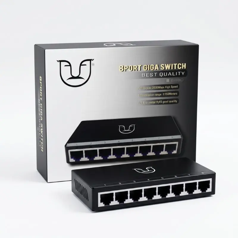 Switch 8 ports Giga S880 nonap