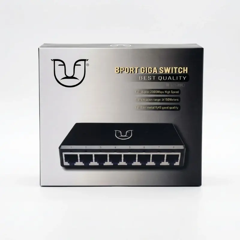 Switch 8 ports Giga S880 nonap thumbnail 2