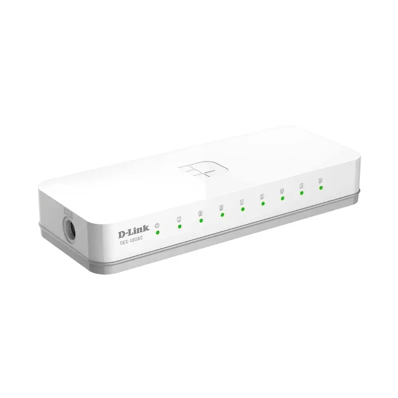 Switch D-Link 8 ports DES-1008C 10/100 Mbps thumbnail 2